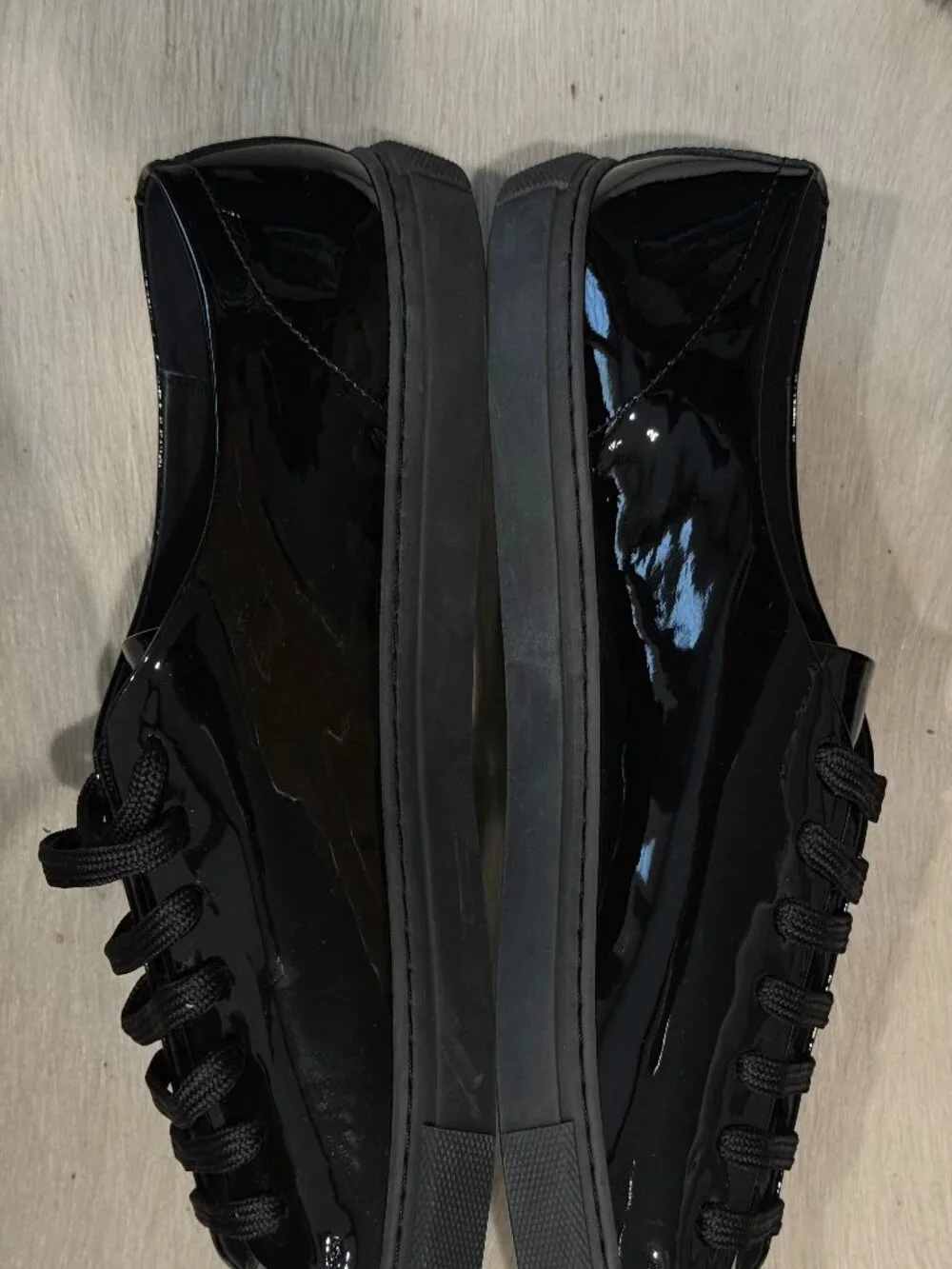 William Strouch Piano Black Sneakers